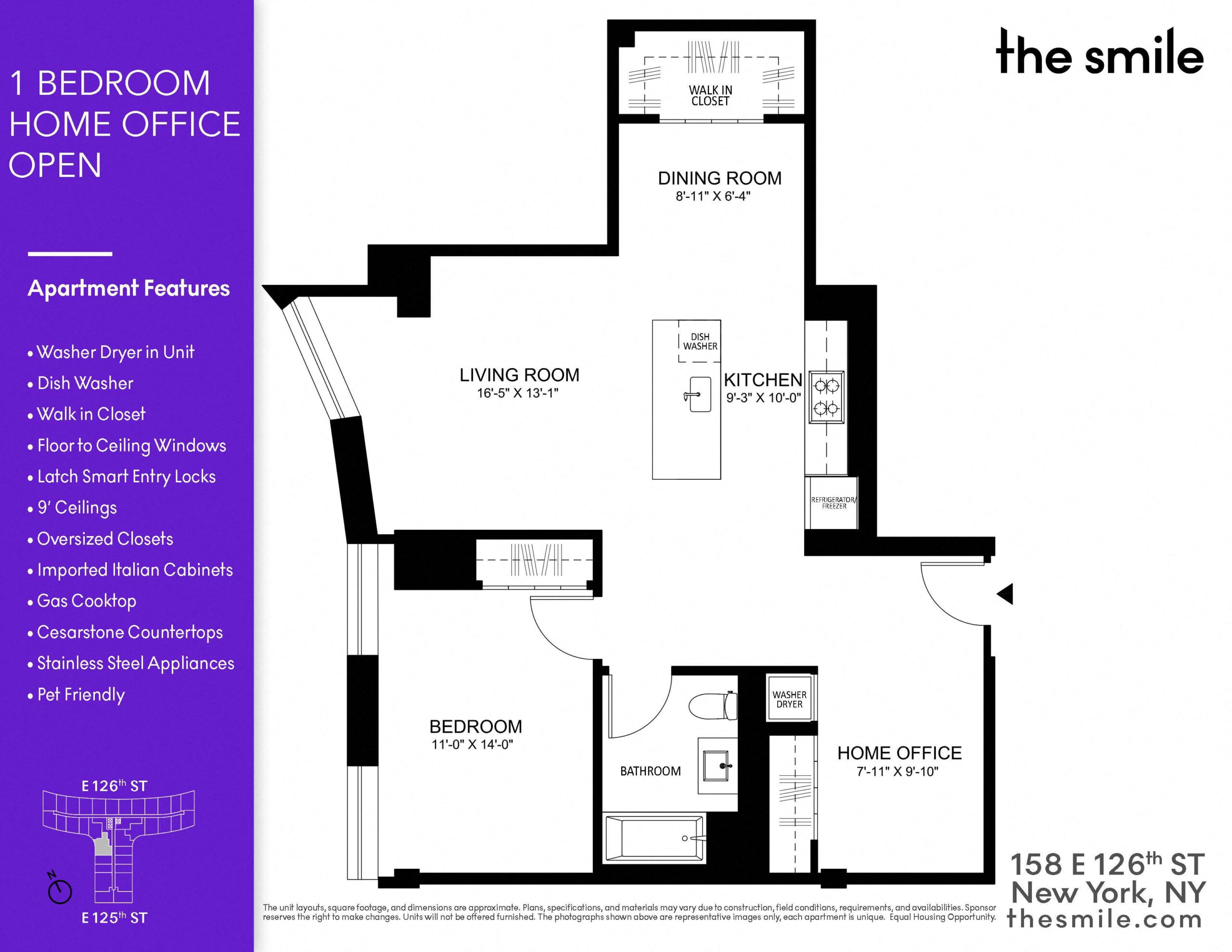 the floor plan of the suite